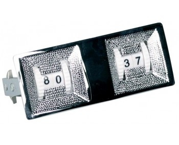 SEGNAPUNTI PER SPONDE CROMATO 2 PZ