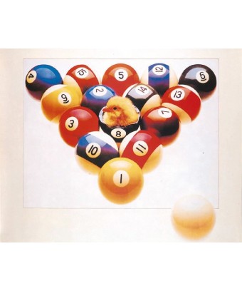 POSTER CHICK IN 8-BALL cm. 75X60