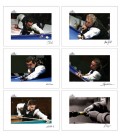 POSTERS LONGONI 'MASTERS OF BILLIARD' 6 PZ