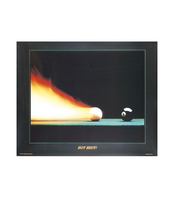 POSTER HOT SHOT cm. 77X62