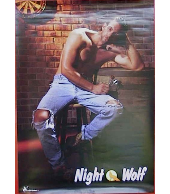 POSTER NIGHT WOLF