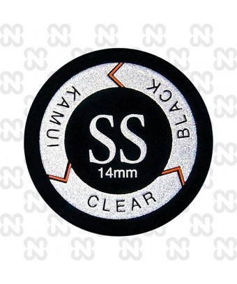 CUOIO KAMUI CLEAR NERO SUPERSOFT 14-LAMINATO-ORIGINALE