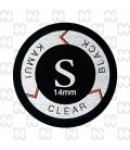 CUOIO KAMUI CLEAR NERO SOFT 14 - LAMINATO -ORIGINALE