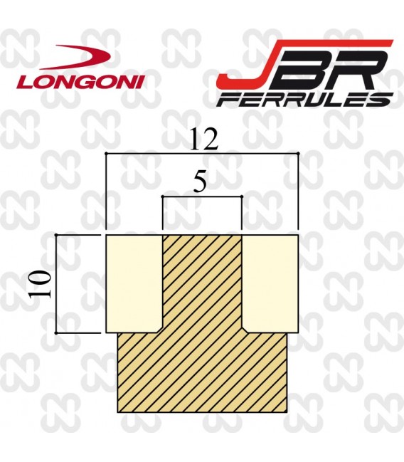 GHIERA LONGONI JBR CARAMBOLA D12 d5 h10