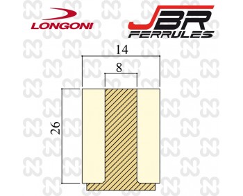 GHIERA LONGONI JBR POOL D14 d8 h26