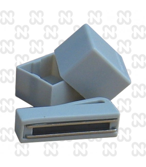 PORTAGESSO MAGNETICO GRIGIO