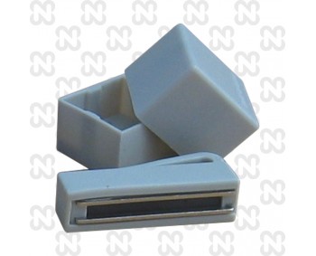 PORTAGESSO MAGNETICO GRIGIO