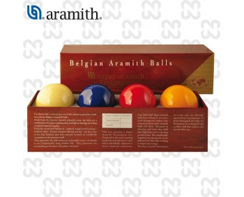 BILIE SET CARAMBOLA SUPER ARAMITH TOURNAMENT 4 BILIE, 61,5 mm