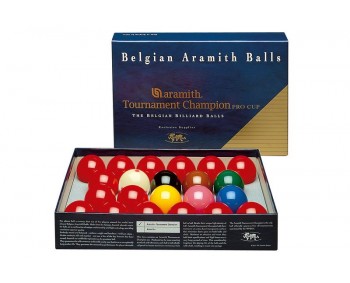 BILIE SET SNOOKER ARAMITH PRO-CUP 52,4 MM