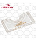 BASETTA SEGNAPOSTO LONGONI PER BILIA mm. 61,5 PLEXIGLASS