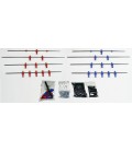 KIT COMPLETO A/P NORM ROSSO/BLU D/C CLASSIC