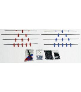 KIT COMPLETO A/P LASER ROSSO/BLU CLASSIC