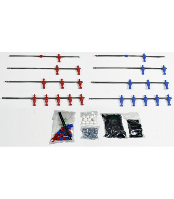 KIT COMPLETO A/R SLIDE ROSSO/BLU CLASSIC