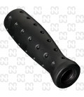 MANOPOLA NERA EVO PULSAR PER ASTE 0 18 mm.