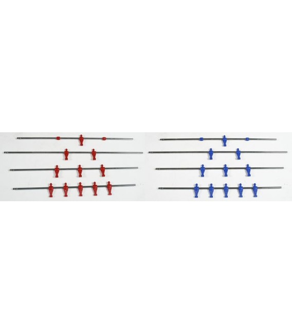 ASTE PASSANTI SERIE BLU/ROSSO CLASSIC
