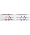 ASTE PASSANTI SERIE BLU/ROSSO CLASSIC