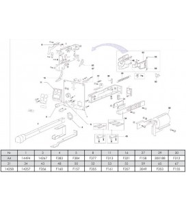 MOLLA GRUPPO SELETTORE ART.55