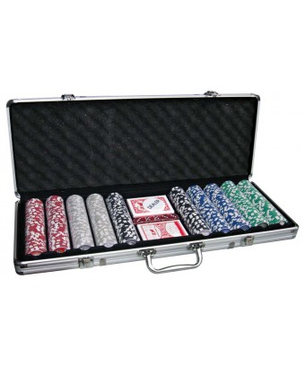 VALIGETTA TEXAS HOLD'EM 500 FICHES