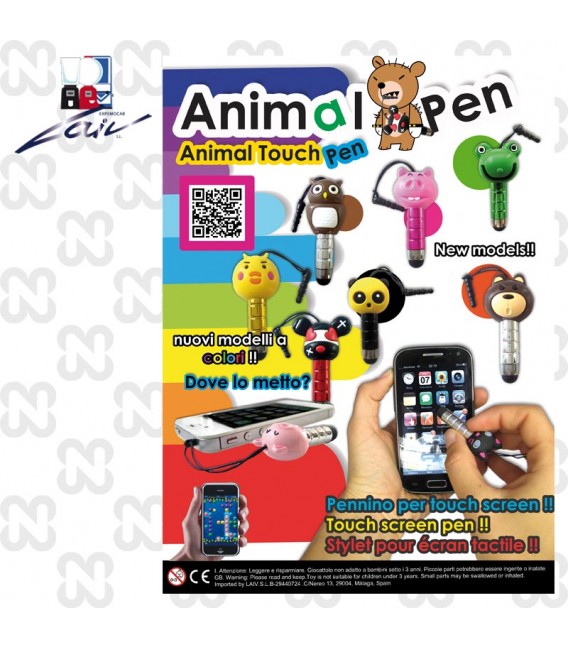 CAPSULA 69mm ANIMAL PEN (set da 100 pz.)