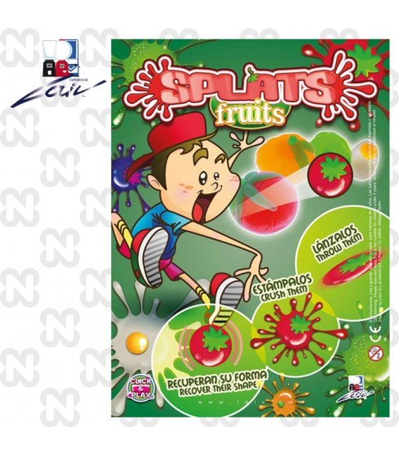 CAPSULA 69mm SPLATS FRUITS (set da 100 pz.)