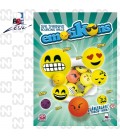 PALLINA MAGICA 45mm SALTARINAS EMOTIKONS (set da 60 pz)