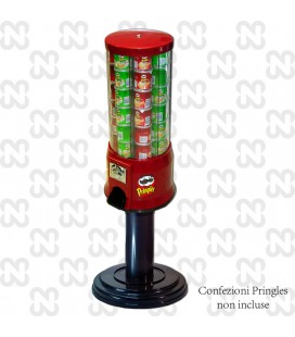 DISTRIBUTORE PRINGLES (VUOTO) CON PEDANA