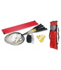 BADMINTON SET PER 4 GIOCATORI (RETE INCLUSA)