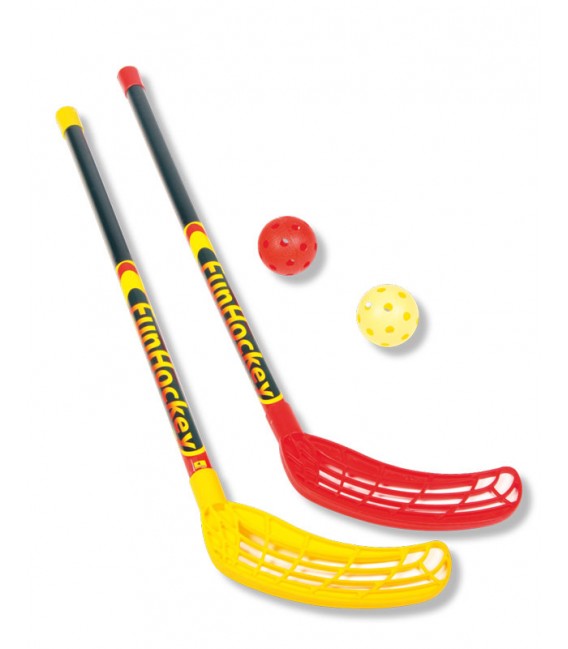 RACCHETTE FUNHOCKEY (SET 2 PZ) CON PALLINE