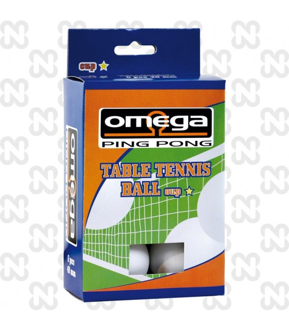 PALLINE PING PONG OMEGA (scat. 6 pz)