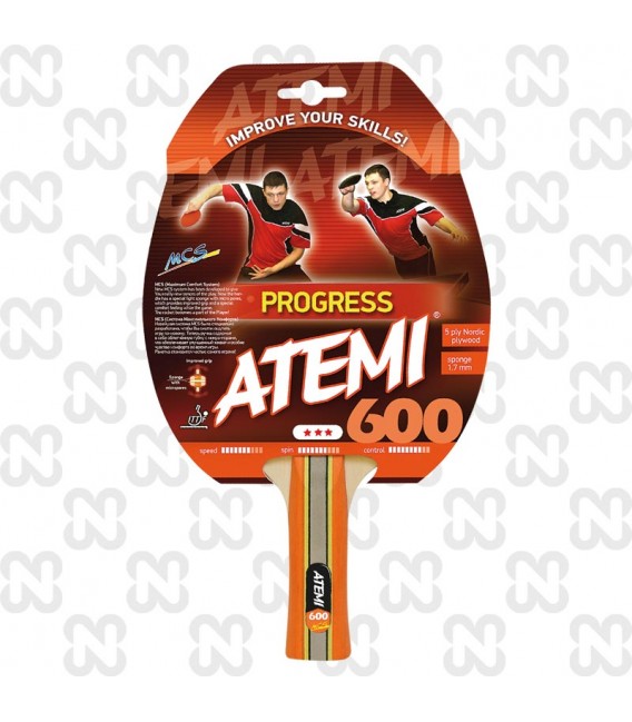 RACCHETTA PING PONG ATEMI 600