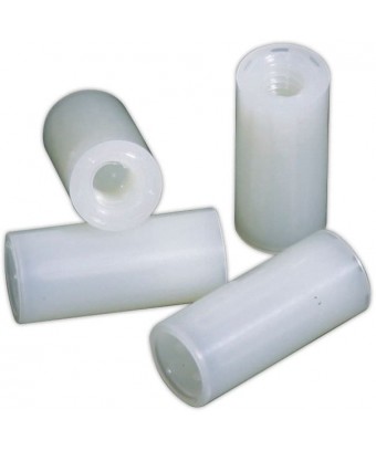 GHIERA PER CUOIO A VITE PLASTICA 8MA 12MM