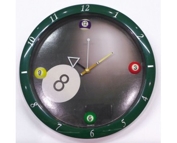 OROLOGIO DA PARETE NO. 8 NERO