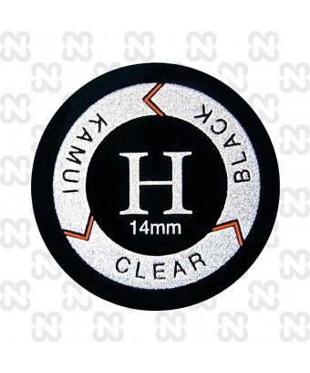 CUOIO KAMUI CLEAR NERO HARD 14 -LAMINATO - ORIGINALE