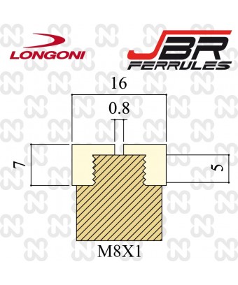 GHIERA LONGONI JBR CARAMBOLA C69-E69-K69-C71-E71