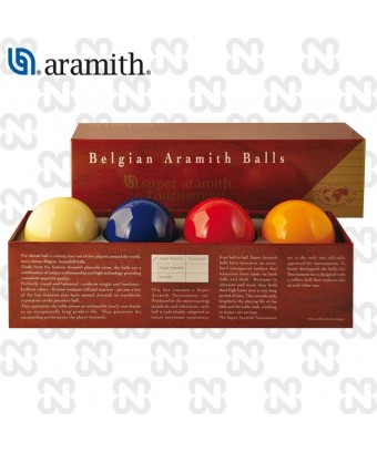 BILIE SET CARAMBOLA SUPER ARAMITH TOURNAMENT 4 BILIE, 61,5 mm