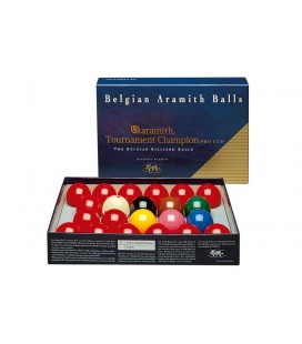 BILIE SET SNOOKER ARAMITH PRO-CUP 52,4 MM
